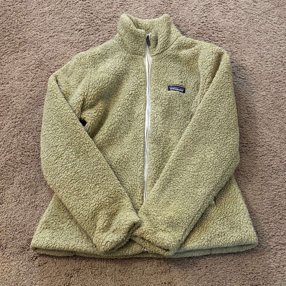 Patagonia Tan Fleece Jacket